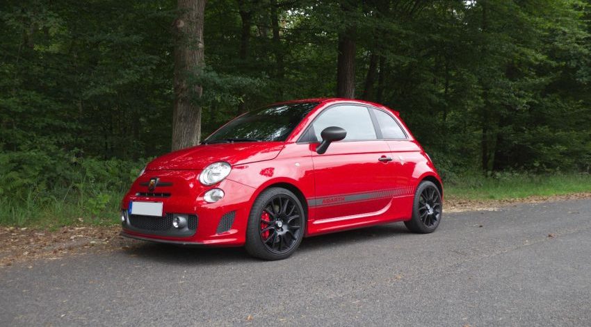 Abarth 595 rot
